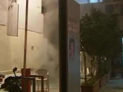 بالفيديو..تعرض قناة "الجديد" اللبنانية لإعتداء من قبل ملثمين