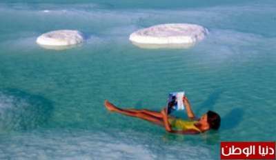 البحر الميت بالصور كما لم تراها من قبل