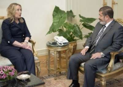 واشنطن تشعر بالارتياح في التعامل مع مرسي
