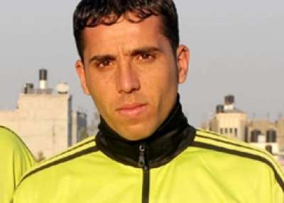 قوات الاحتلال تعتقل لاعب المكبر ابراهيم وادي وتقرر ترحليه الى غزة