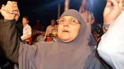 زوجة الرئيس مرسي تظهر في حفل لنصرة "الأقصى"دون حراسة و ترفض الحديث للإعلام