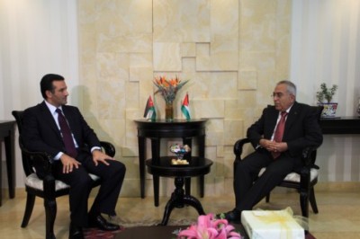 فياض يستقبل وزير السياحة الأردني ويشيد بالعلاقات الثنائية بين البلدين