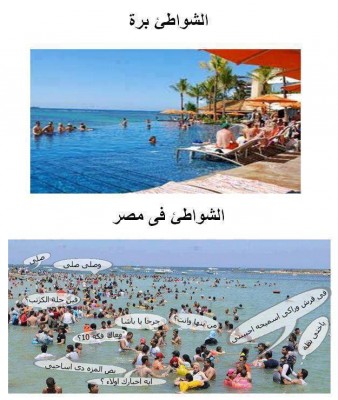 شواطئ البحر في مصر
