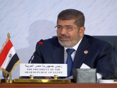 الإعلام الإسرائيلي يشيد بهجوم مرسي على حزب الله وإغلاق سفارة سوريا