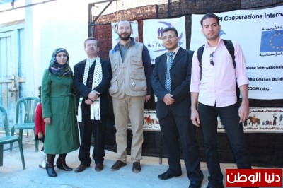 وفاق تشارك في افتتاح معرض المنتجات البدوية "ايادى فلسطين "