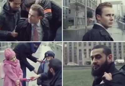 فيديو يجذب الملايين يجسد إساءة الظن بمسلم بسبب مظهره الخارجي