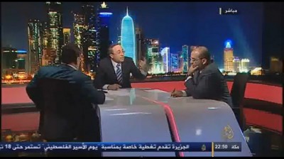 بالفيديو.. تراشق بأكواب المياه وشتائم بذيئة في "الأتجاه المعاكس"