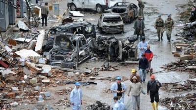 تركيا تعتقل 4 مشتبه بهم في تفجيرين قرب الحدود مع سوريا
