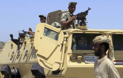 الجيش المصري يبدأ العملية العسكرية في سيناء لتحرير الجنود المختطفين