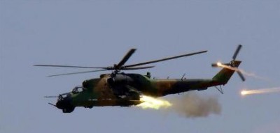قذيفة اسرائيلية تستهدف شاحنة محملة بالصواريخ بسيناء
