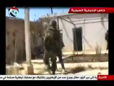 شاهد بالفيديو : التقرير الأخير لمذيعة الاخبارية السورية"يارا عباس" قبل مقتلها اليوم .. جيشنا الباسل مستمر بتطهير الارهابيين المرتزقة