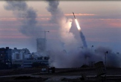 اطلاق 14 صاروخا من سوريا على الأراضي اللبنانية