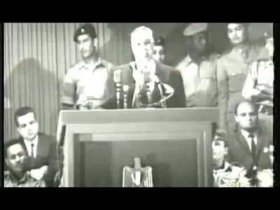 فيديو ولقطات نادرة : ماذا قال جمال عبد الناصر في معمر القذافي والثورة الليبية عام 1969