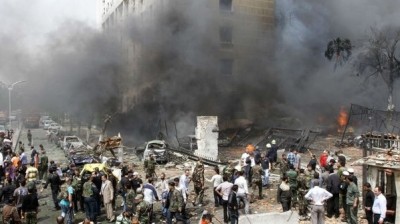 8 قتلي من عناصر الأمن في انفجار سيارة مفخخة في دمشق
