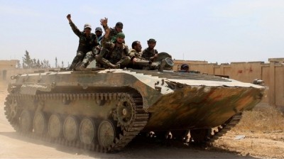 استمرار المعارك شمال القصير وحشد قوات على أطراف حمص وحلب