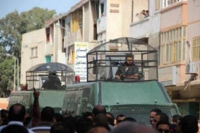 مصر: صورة مدرعة الأمن المركزي الجديدة لمواجهة تظاهرات 30 يونيو