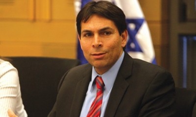 دانون: الحكومة تعارض حل "الدولتين لشعبين"