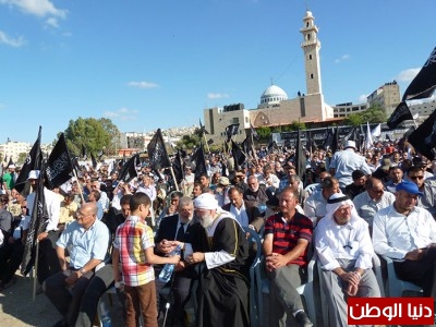 الآلاف من أنصار حزب التحرير يشاركون في مؤتمر الخلافة بجنين