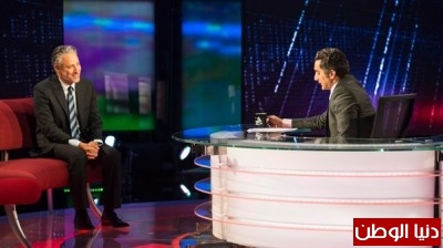 لقاء نجوم الاعلام الساخر : جون ستيوارت مع باسم يوسف في برنامجه الأسبوعي