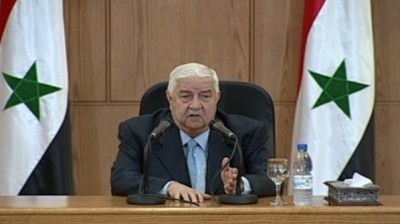 نافياً استخدام النظام لأية أسلحة كيماوية.. المعلم : ذاهبون إلى مؤتمر جنيف المرتقب لوقف العنف في سوريا وليس لنقل السلطة
