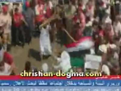 مصر : متظاهرو رابعة العدوية يُعيدون تمثيل فيلم "الحرافيش" .. شاهد الفيديو