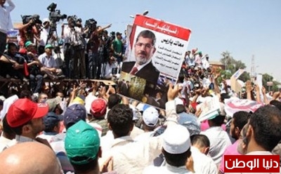 مؤيدون لمرسي: بيان السيسى سيجلب الدماء ويزيد من حالة الاحتقان