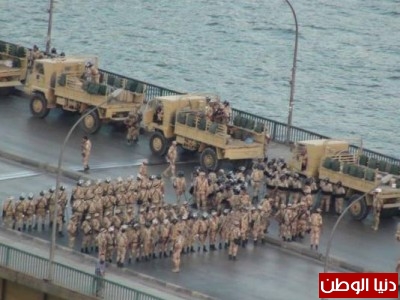 الجيش ينشر قوات إضافية حول رابعة العدوية والاتحادية ودوريات على الطرق والمتحدث العسكري الرسمي ينفي استهداف الجيش للاخوان