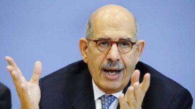 البرادعي: الجيش عامل مرسي باحترام أثناء القبض عليه.. ومن حق "الإخوان" الترشح في البرلمان القادم