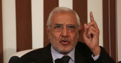 عبدالمنعم أبو الفتوح يدعو النائب العام المصري عبدالمجيد محمود الى الاستقالة