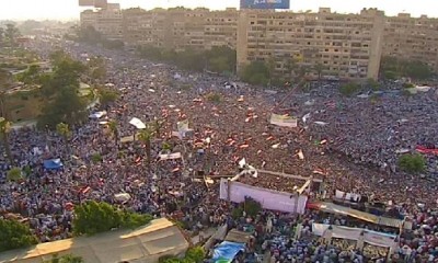 مصادر بالجماعة الاسلامية: رغبة لدى الشباب بالرحيل عن ميدان رابعة العدوية خوفا على أرواحهم وأسرهم