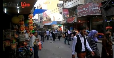 دنيا الوطن بين المواطنين في ميدان فلسطين بغزة .. شاهد الفيديو