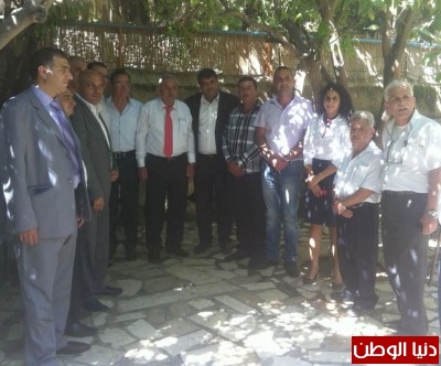غرفة تجارة طوباس تستقبل رئيس وأعضاء غرفة تجارة الناصرة