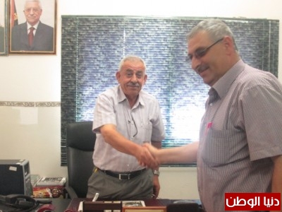 طوباس : الغرفة التجارية تلتقي مدير المركز الفلسطيني للتنميه الاقتصاديه والاجتماعيه