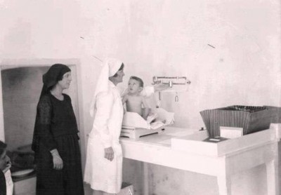 صورة نادرة من مستشفى عكا الحكومي عام 1942
