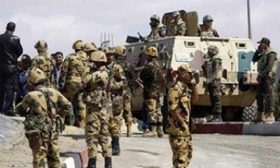 الجيش المصري يواصل تنفيذ عمليات أمنية في سيناء