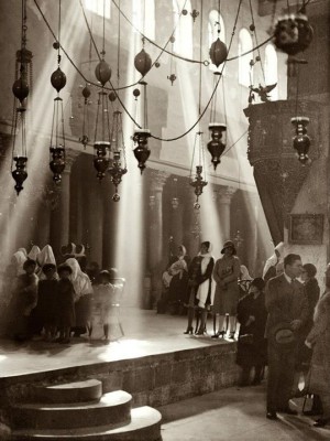صورة لكنيسة المهد في عام 1940