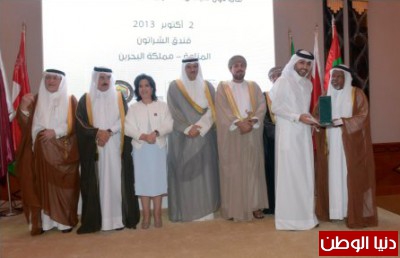 تكريم فهد الكبيسي في حفل المبدعين الخليجيين بالمنامة