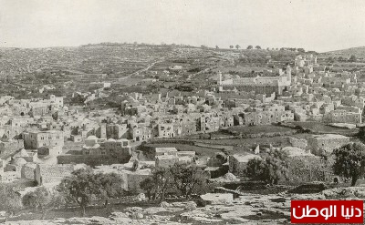صورة نادرة لمدينة الخليل في نهاية العهد العثماني في عام 1910