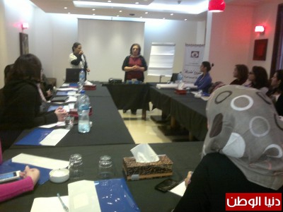طاقم شؤون المرأة يختتم عدد من نشاطات مشروع " تعزيز مشاركة النساء في بناء السلام من خلال الترويج للقرار 1325 "