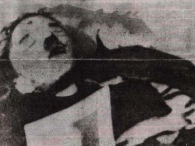 صورة نادرة لهتلر بعد إنتحاره في مدينة برلين بالمانيا