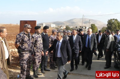 إعادة ترميم وتاهيل مقبرة الشهداء الاردنين بحضور وزير الداخلية ابو علي والسفير الاردني في محافظة طوباس