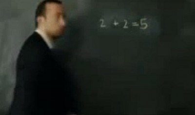 فيديو ساخر : 2+2 يساوي 5 !