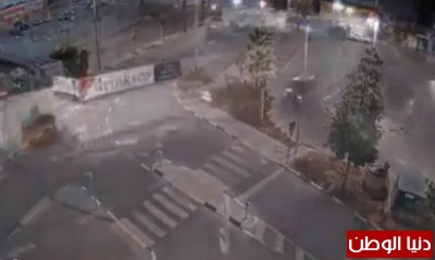 شاهد بالفيديو ..كيف يسرق مجموعة من الشبان صرافاً آلياً في مدينة بئر السبع