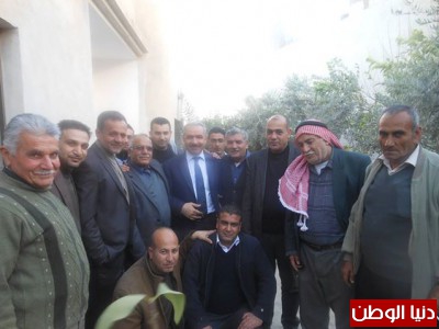 عين البيضاء الأغوار الشمالية تستقبل د.محمد اشتيه
