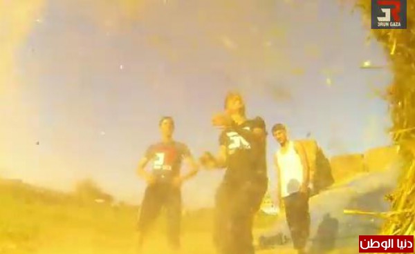 فريق "3run gaza" بنشر مقطع فيديو لشباب من غزة يحترفون رياضة الباركور الفرنسية