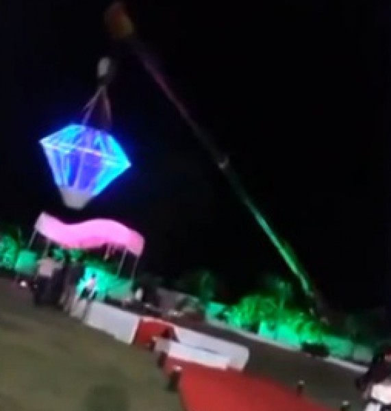 رافعة تحول عُرساً إلى مأتم