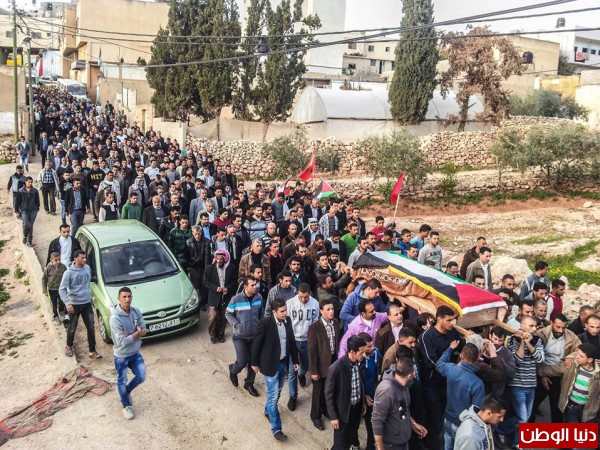 بلدة طمون تشيع جثمان بلديتها السابق محمد رشيد بشارات