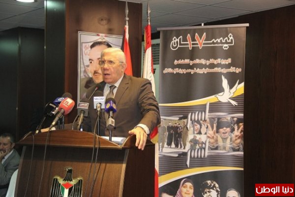 في يوم الوطني والعالمي للأسير الفلسطيني لقاء تضامني في سفارة فلسطين في بيروت