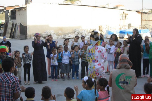 الشؤون الاجتماعية والاسراء الخيرية ترسم الفرحة على وجه الاطفال بمناسبة يوم اليتيم العربي