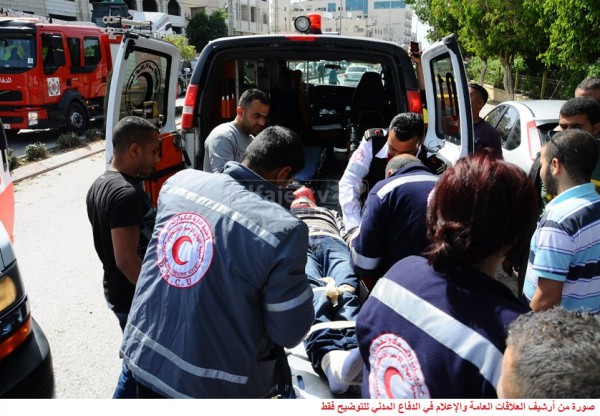 خمس إصابات بحادث سير قرب بلدة عناتا شمال شرق القدس